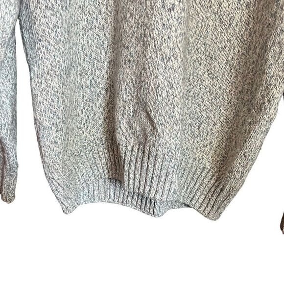 Northwoods Ragg Wool Blend Sweater | Grey Knit Pullover Classic Warm Style - Picture 5 of 11